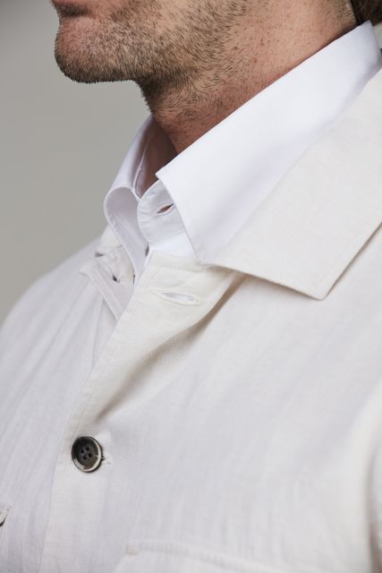 Linen Twill "Shacket" Linen Twill "Shacket"