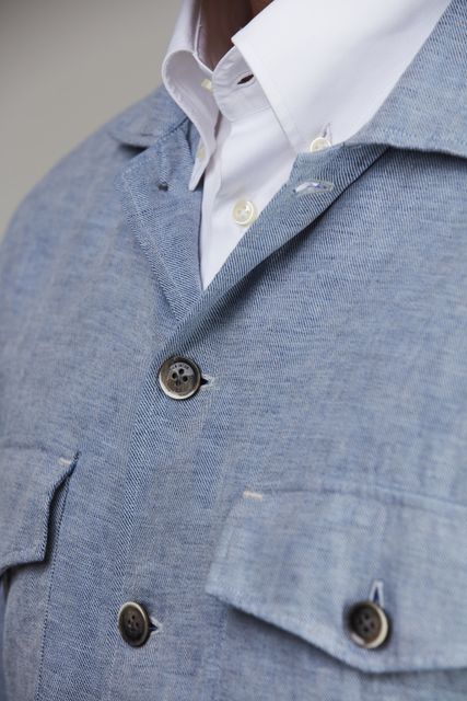 Linen Twill "Shacket" Linen Twill "Shacket"