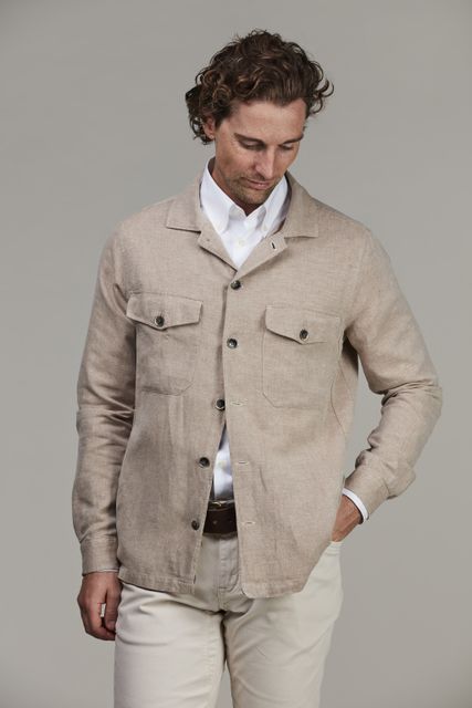 Linen Twill "Shacket"