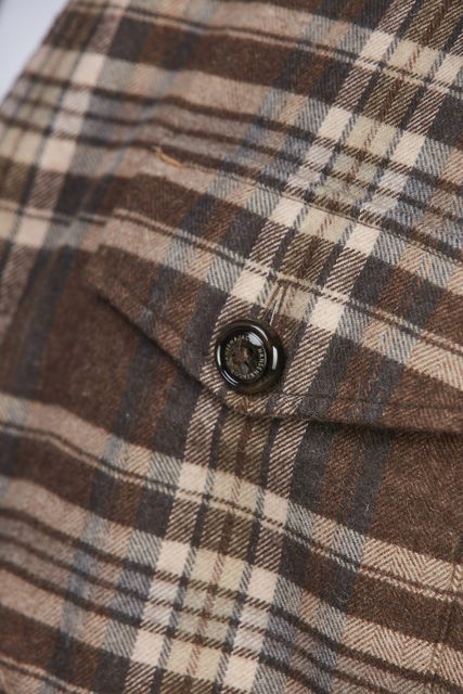 Herringbone Check Overshirt