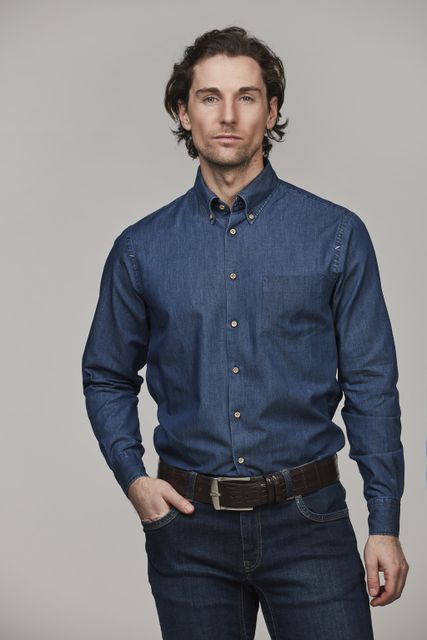 Indigo classic shirt