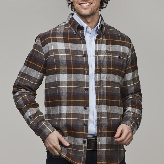 LUMBERJACK CHECK FLANEL COMFORT SHIRT