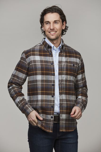 LUMBERJACK CHECK FLANEL COMFORT SHIRT