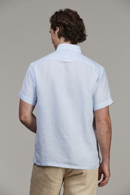 Refine short sl linen shirt Refine short sl linen shirt