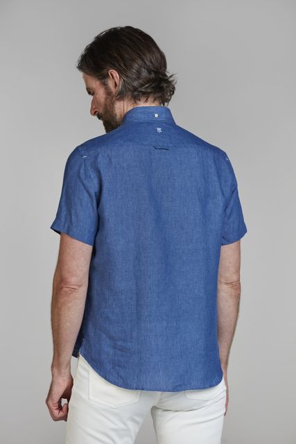 Short Sleeve Linen Shirt