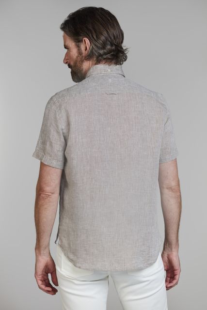 Short Sleeve Linen Shirt