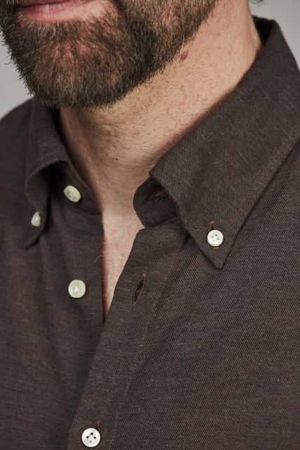 Solid Flanel Shirt