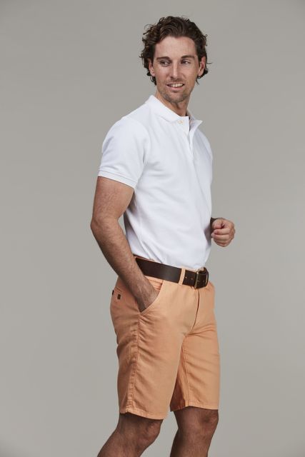 Cotton linen shorts