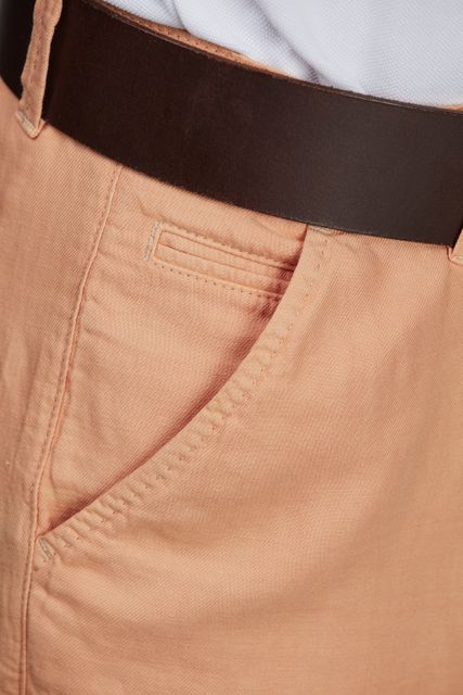 Cotton linen shorts