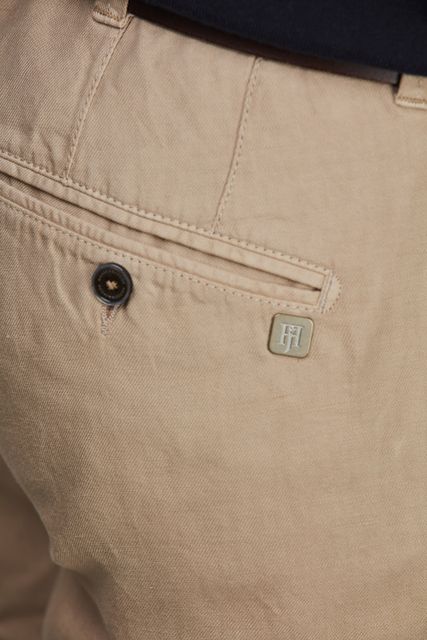 Cotton linen shorts