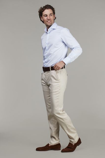 Cotton/linen chino Miki stretch Cotton/linen chino Miki stretch