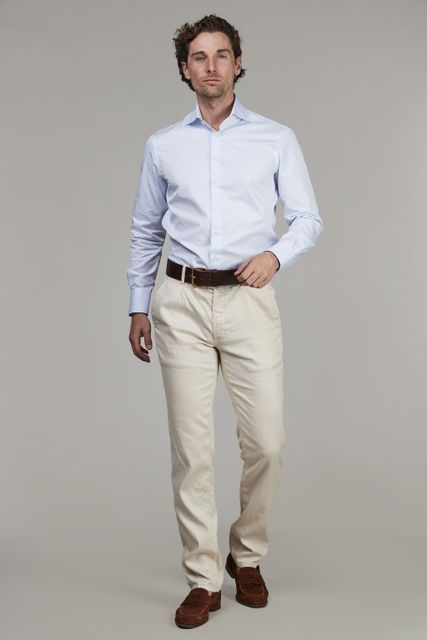 Cotton/linen chino Miki stretch Cotton/linen chino Miki stretch