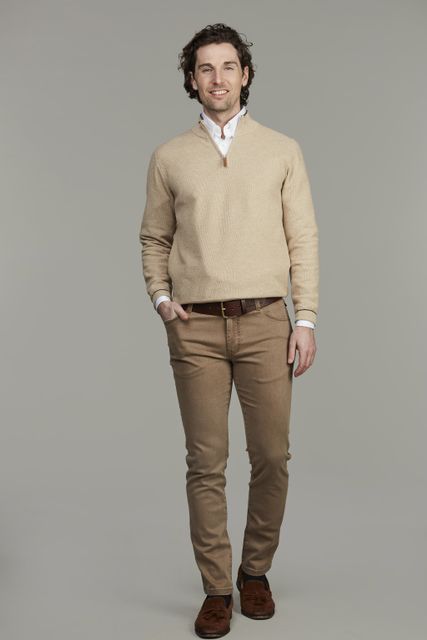 5-pkt silk touch Okado LIGHT BROWN
