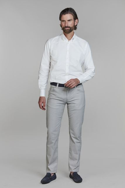 5-pkt Cut n´Sew Fiji Print HELLGRAU