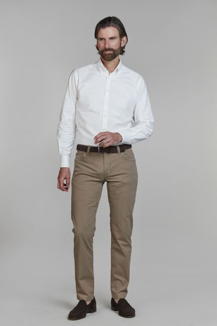 5-pkt Cut n´Sew Fiji Print DUNKELBEIGE