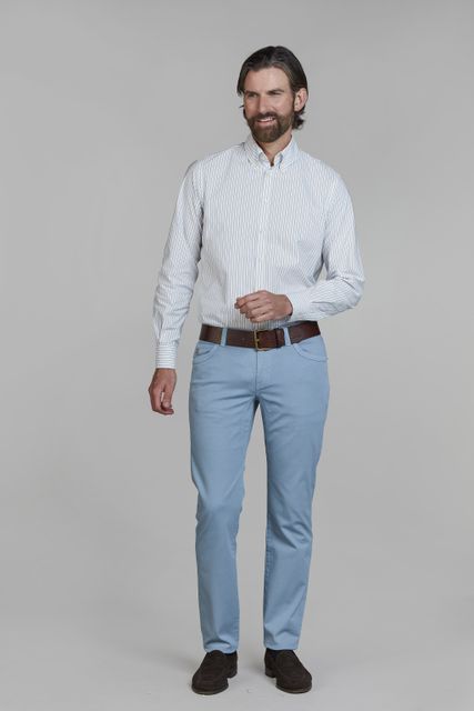 5-pkt Cut n´Sew Pan Oxford BLAU