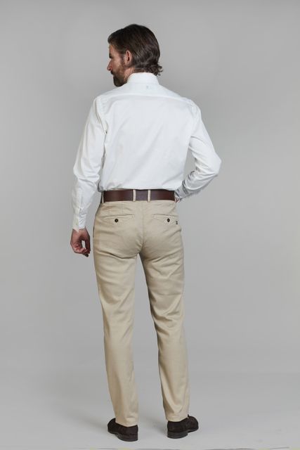 Cotton/Linen Stretch Chino