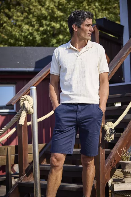 Harbor Navy Polo Ease
