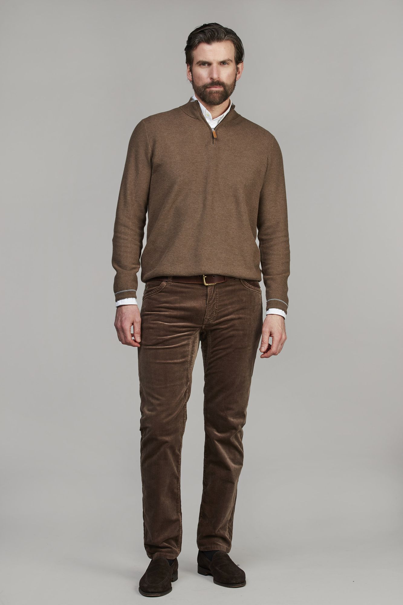 5-pkt Cut'n Sew Enso Cord LJUSBRUN