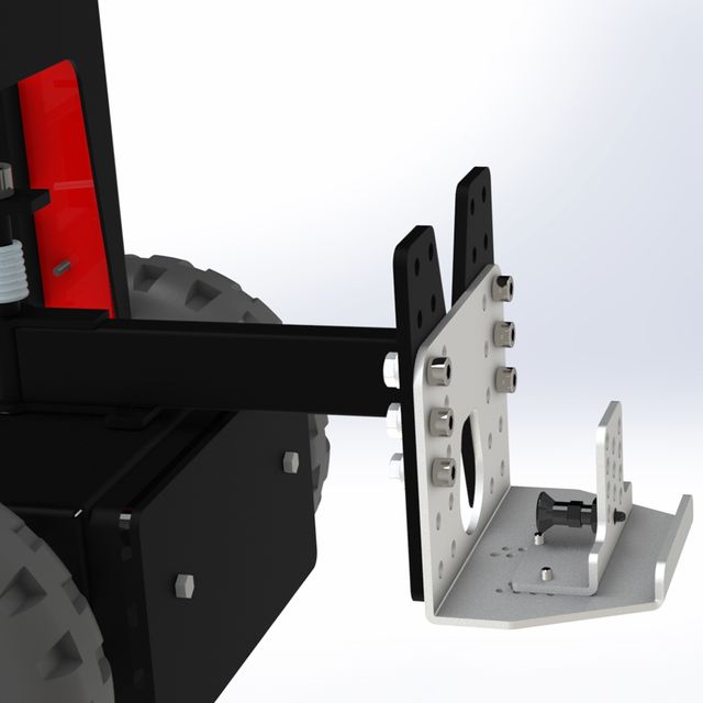 Justerbar mekanisk låskrok