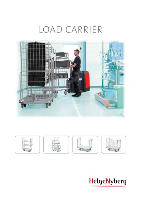 Broschure load carrier