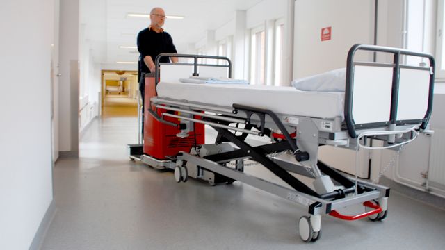 Bedmover at the hospital