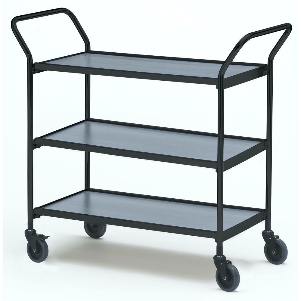 Table trolley with two handles Table trolley with two handles