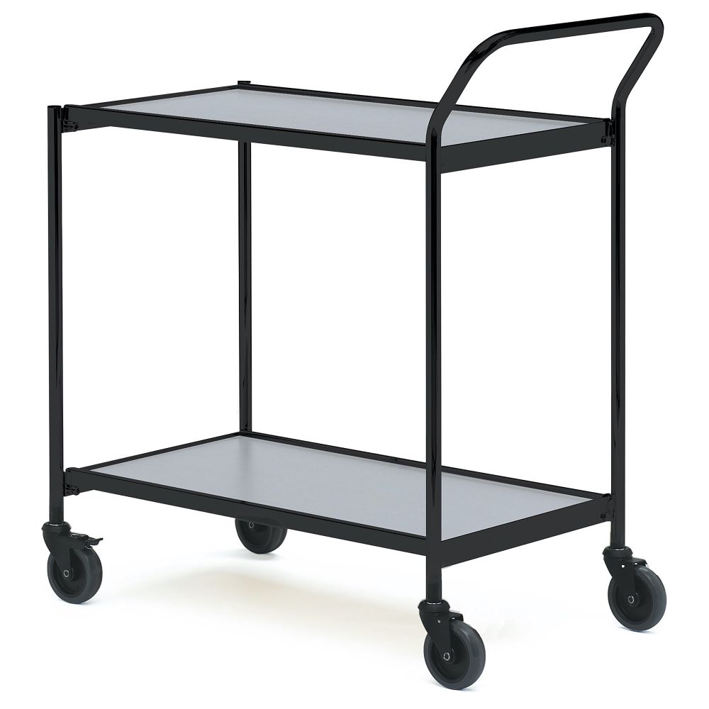 Table trolley with one handle Table trolley with one handle
