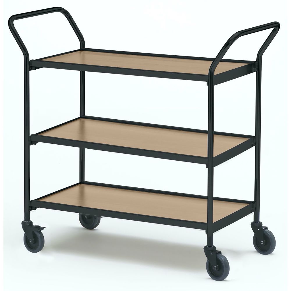Table trolley with two handles Table trolley with two handles