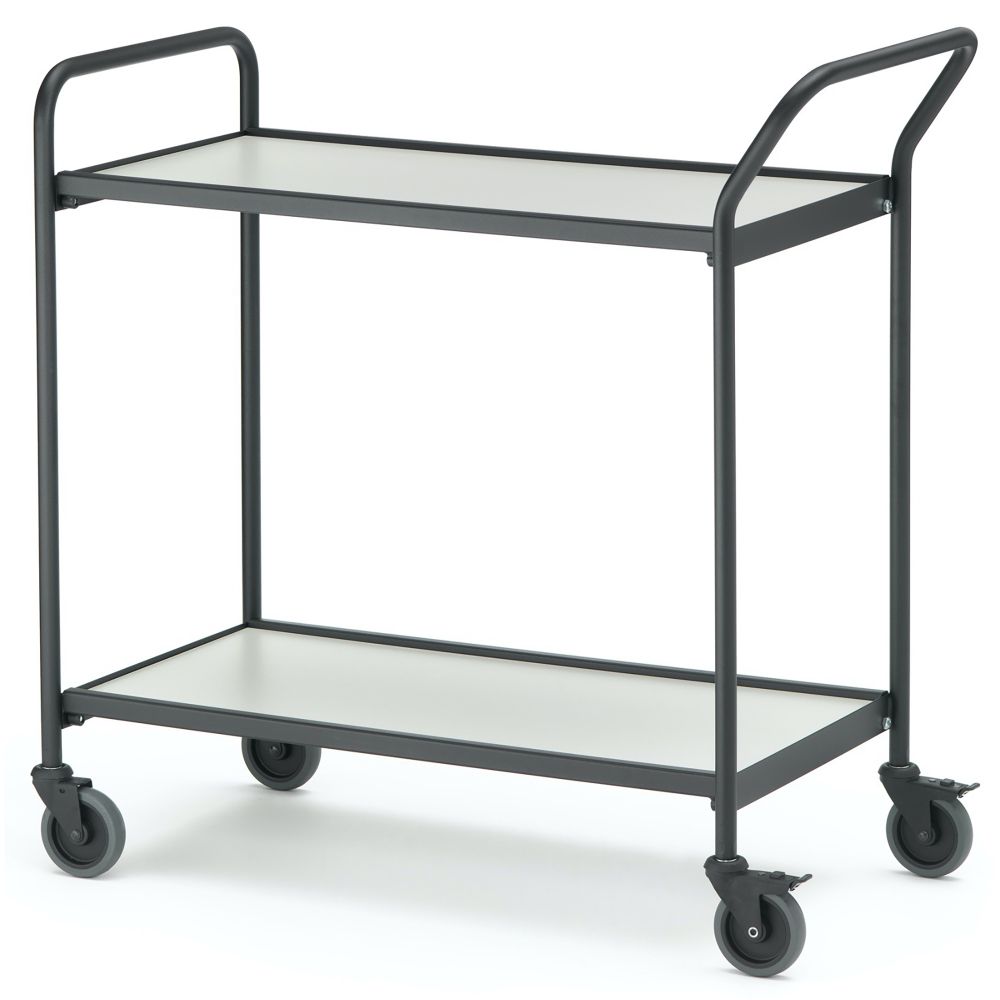 Table trolley with 1 handle + end Table trolley with 1 handle + end