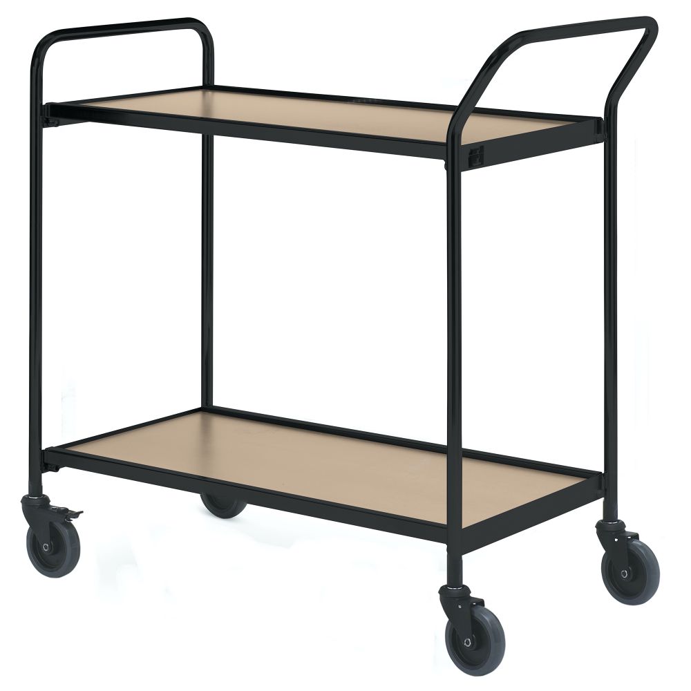 Servierwagen 1 Fahrhandgriff + Stirnseite Servierwagen 1 Fahrhandgriff + Stirnseite