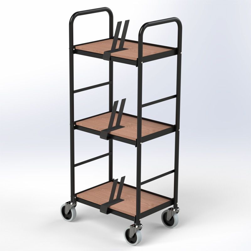 File trolley black