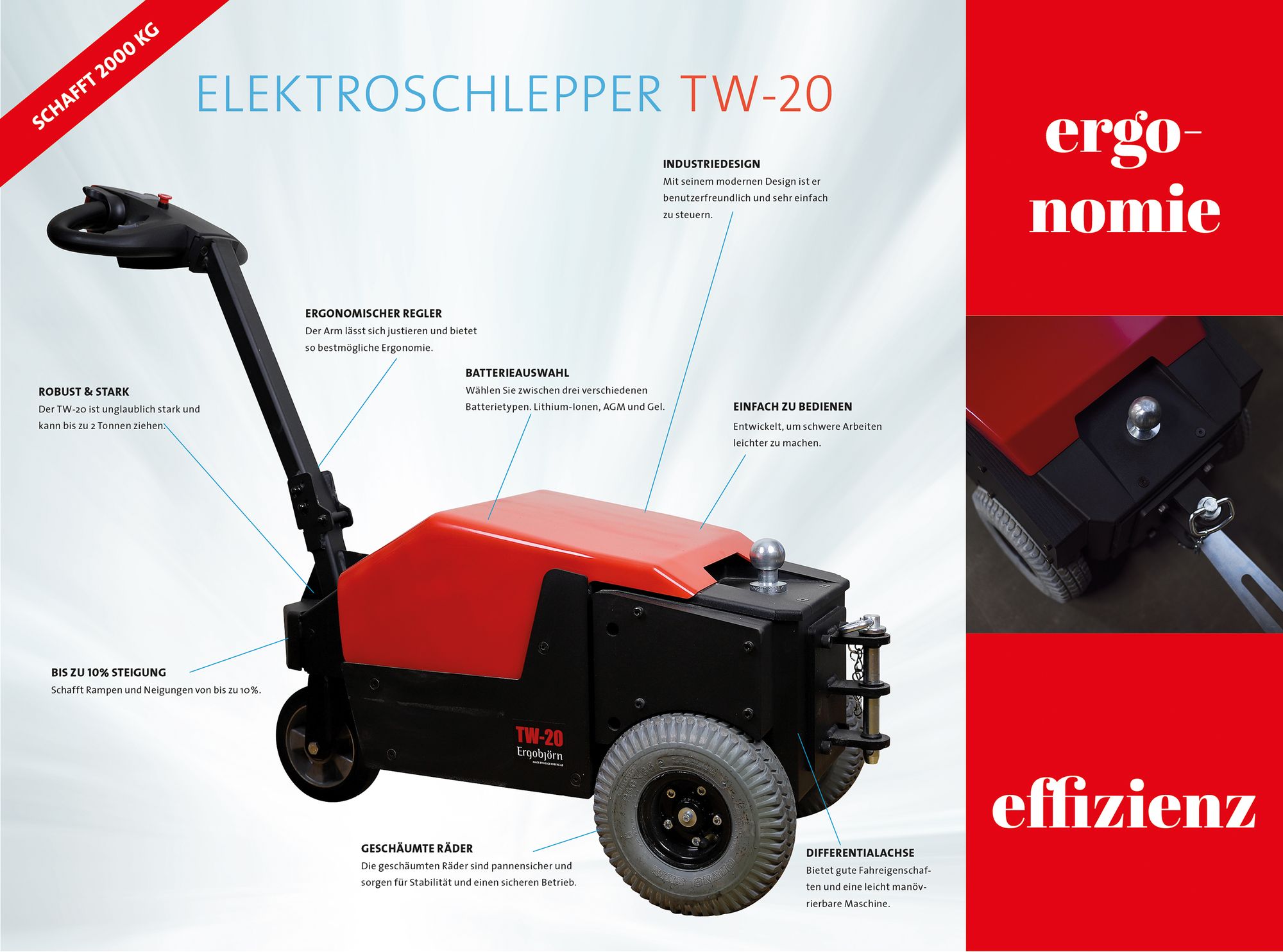 Elektroschlepper TW-20