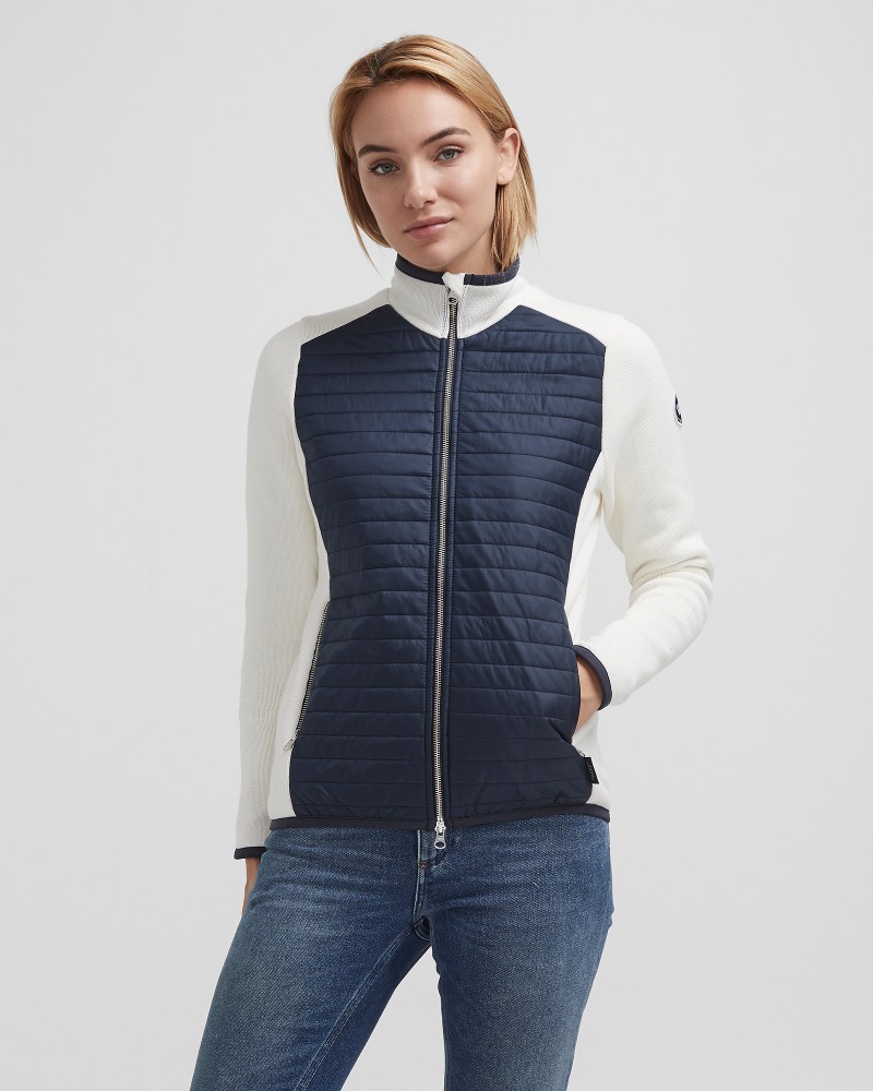 Mimmi Fullzip WP Mimmi Fullzip WP Off White/Navy