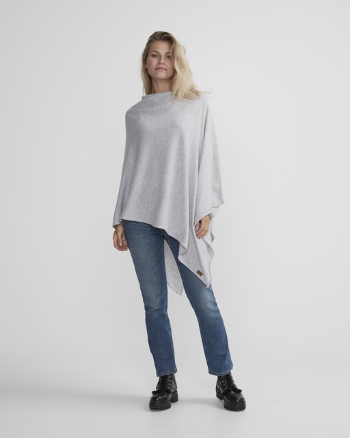 Sofie Poncho Sand Mel.