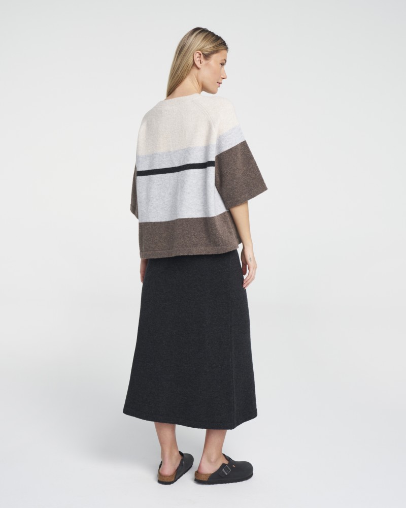 Anita Skirt Anthracite Mel.