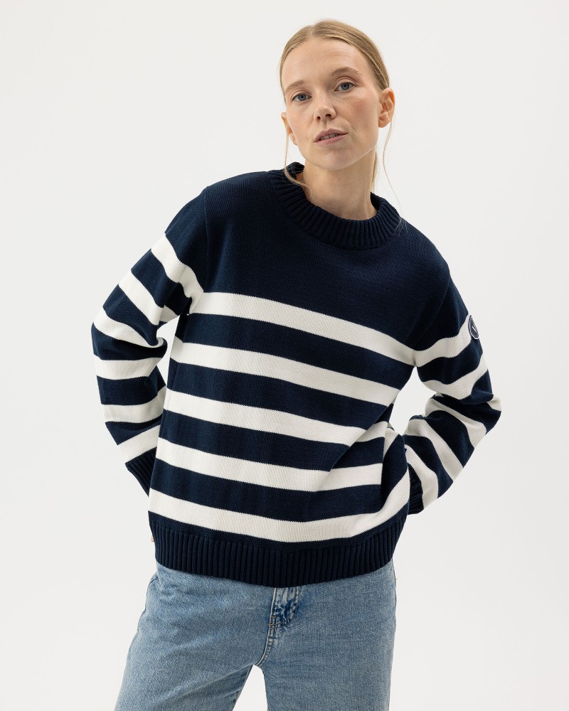 Augusta Crew WP Navy/Off White