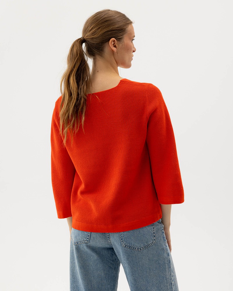 Belle Crew Bright Red