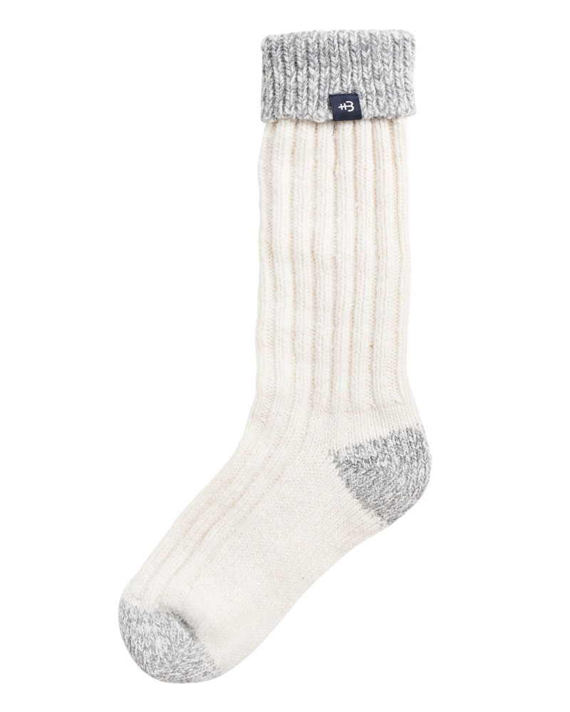 Brommö raggsocka Off White/Light Grey Mel.