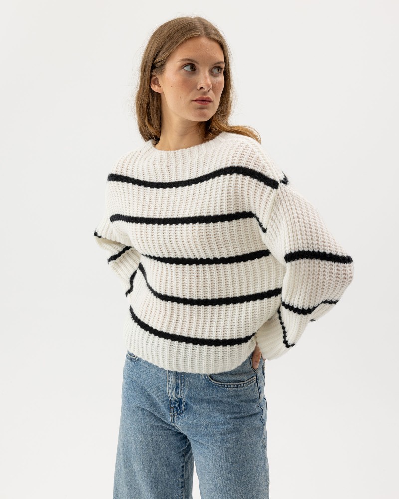 Cajsa Sweater Off White/Black