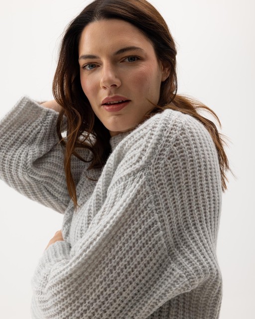Cajsa Sweater Pale Grey