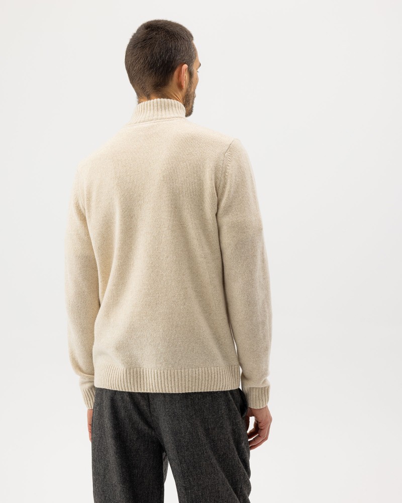 Charles T-neck Creme