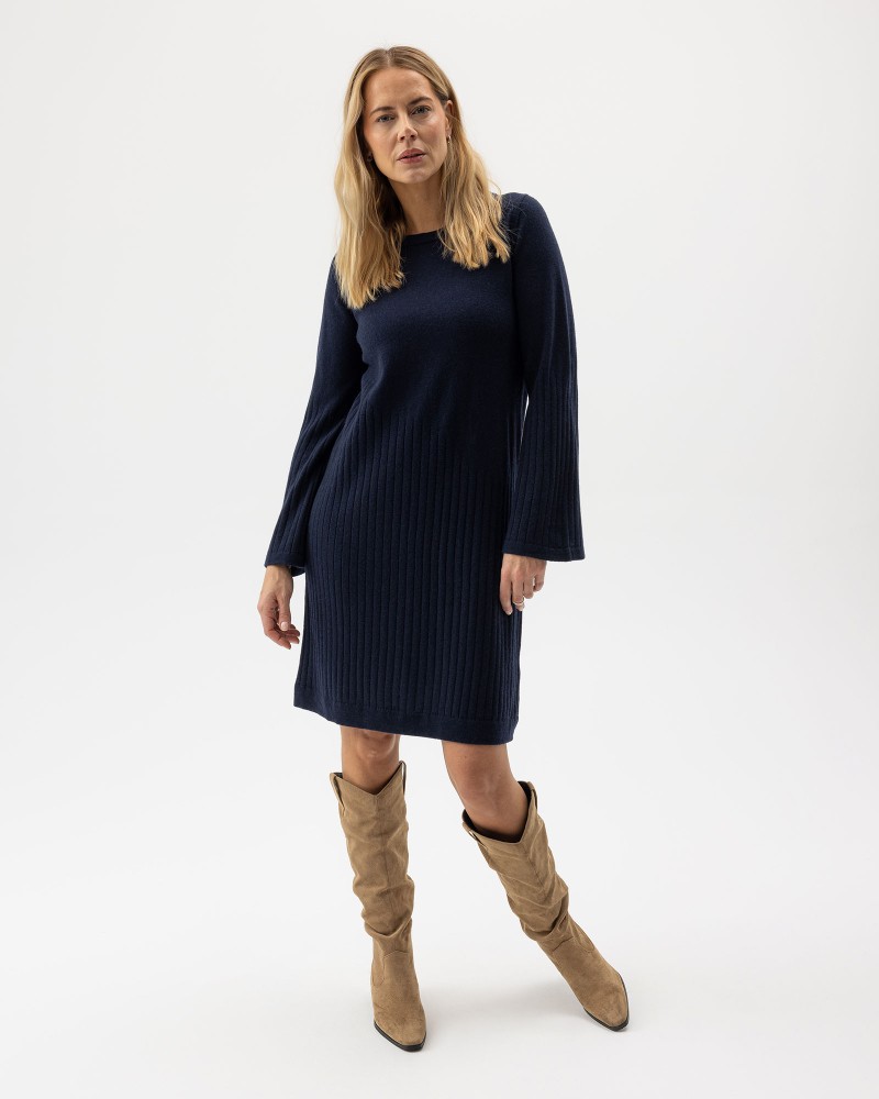 Charlotte Dress Dark Navy