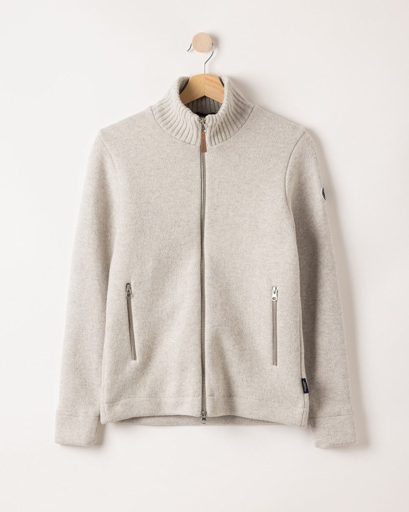 Claire Fullzip WP Light Grey Mel.
