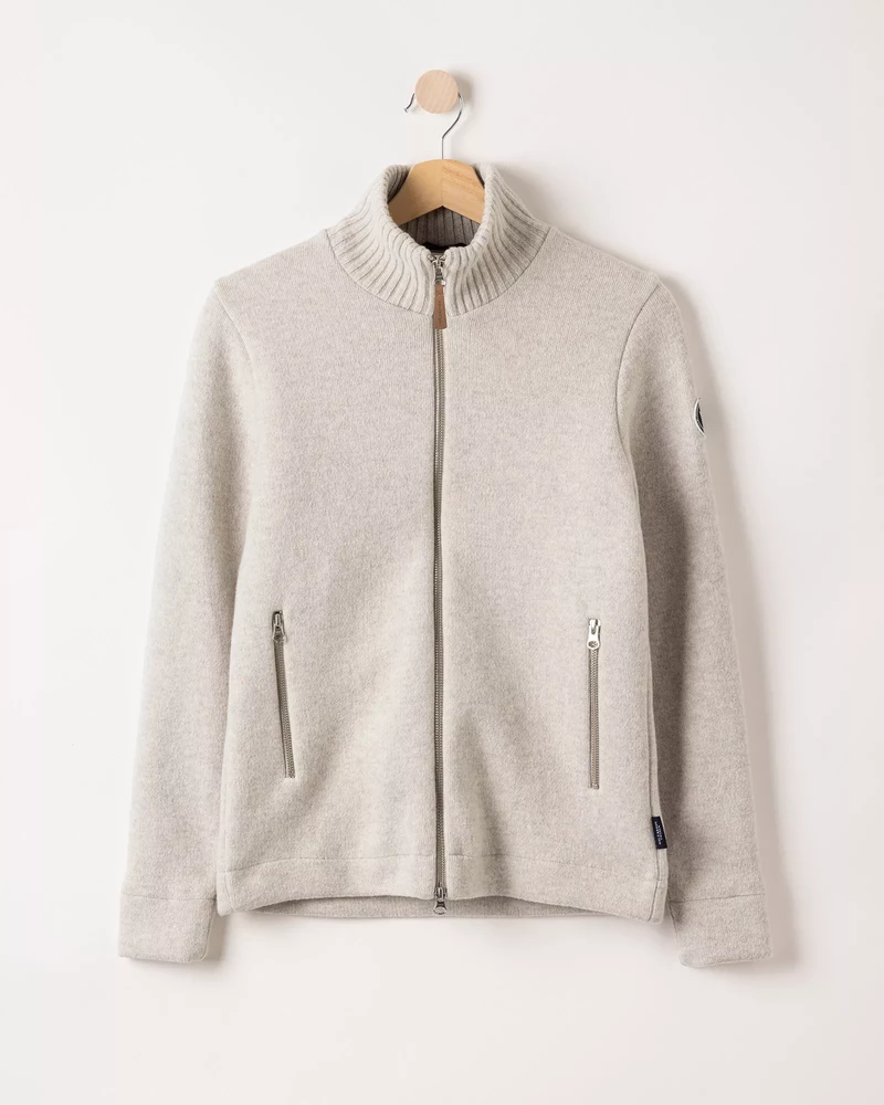 Claire Fullzip WP Light Grey Mel.