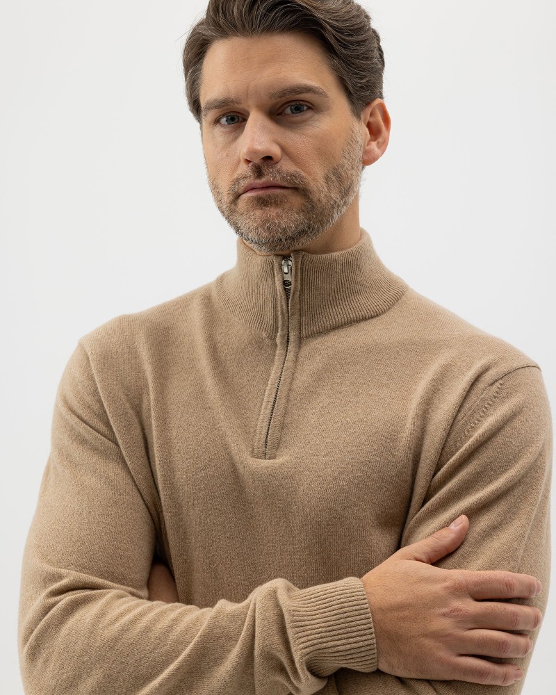 Dennis T-neck Khaki
