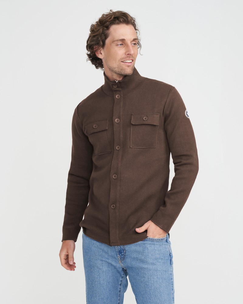 Edwin Shirt Jacket WP Teak Mel.