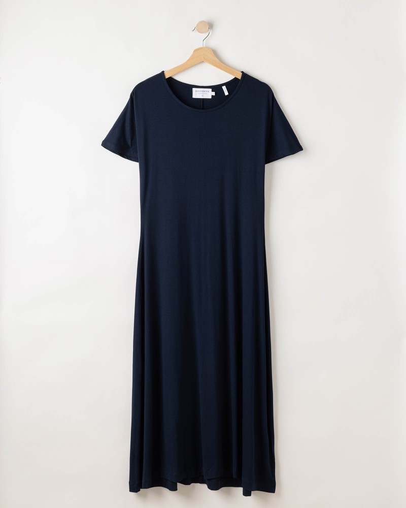 Ellen Capsleeve Dress Navy