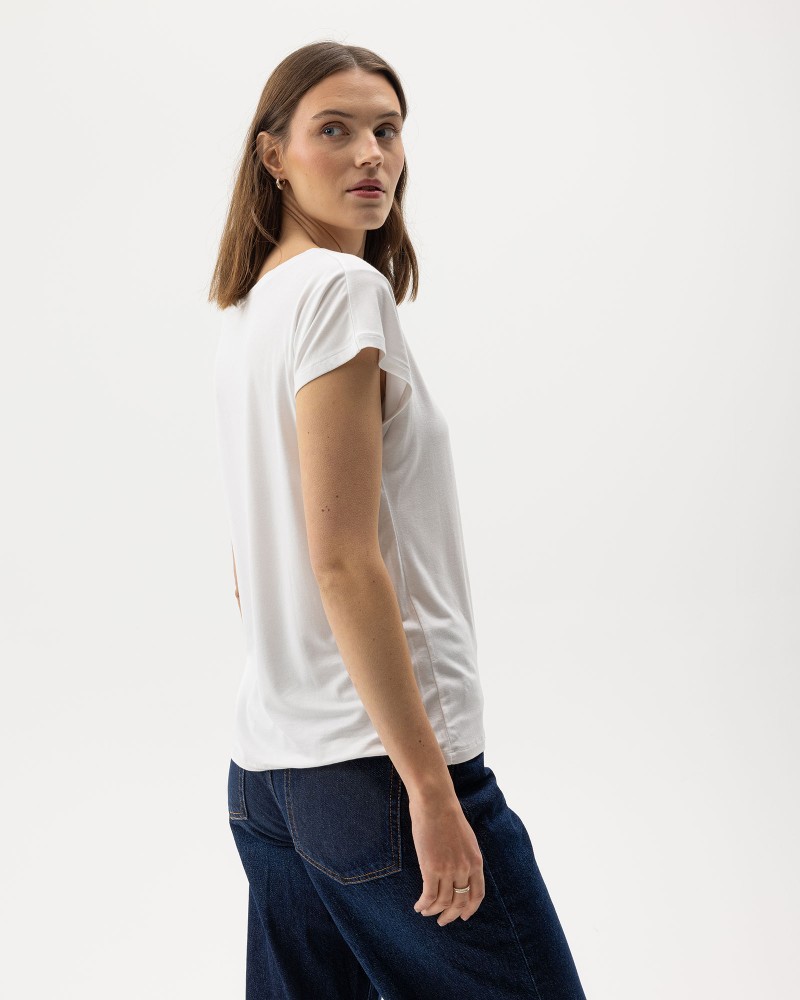 Ellen Capsleeve White