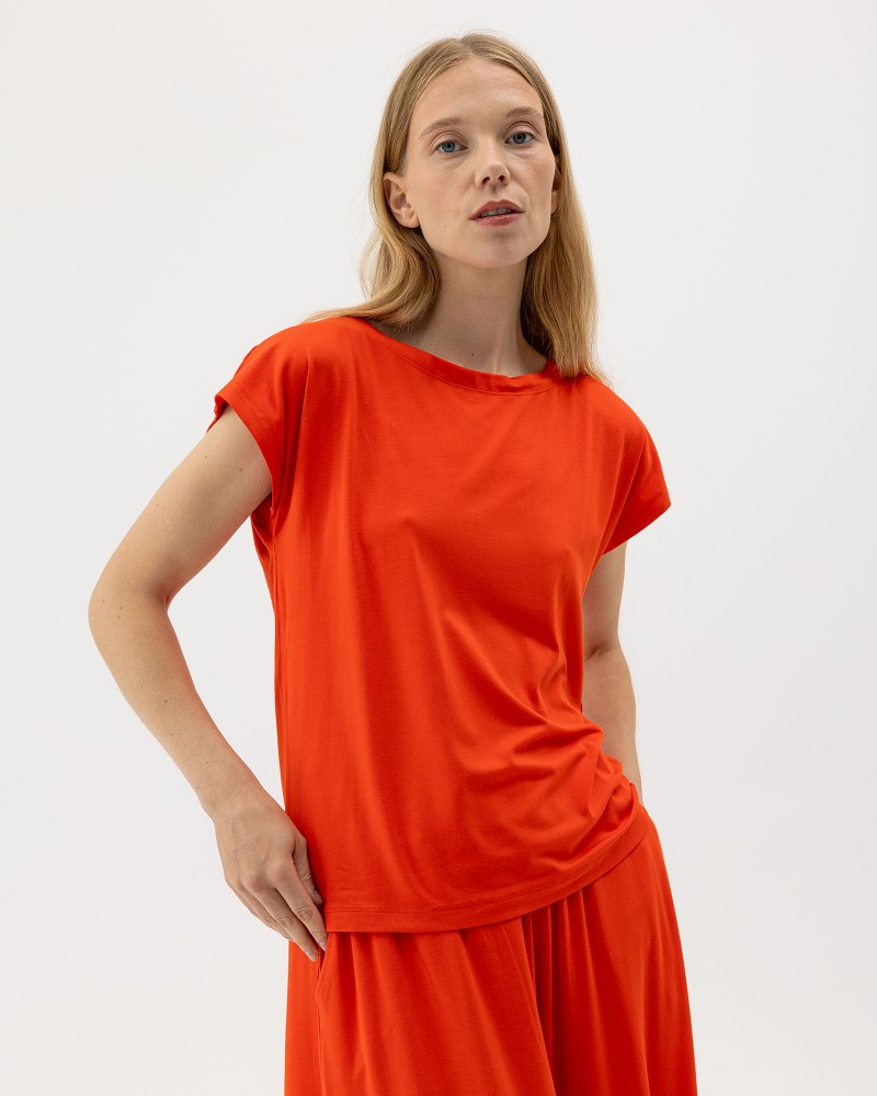 Ellen Capsleeve Bright Red